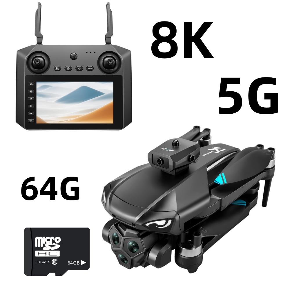 2025 nuevo M33 RC Drone 4K pro - Drone Gimbal 2 Axis reseña y precio