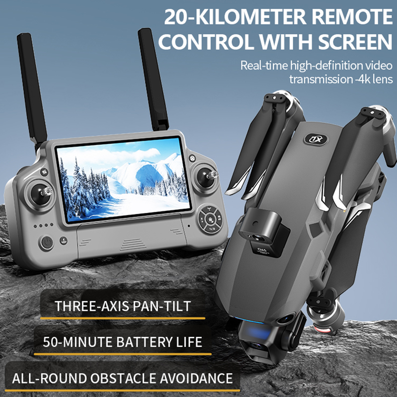 Nuevo Dron 2026 con Cámara Dua - Drone Gimbal 3 Axis reseña y precio