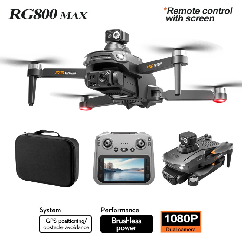 Nuevo Dron RG800 MAX 1080P HD  - Drone Gimbal 2 Axis reseña y precio