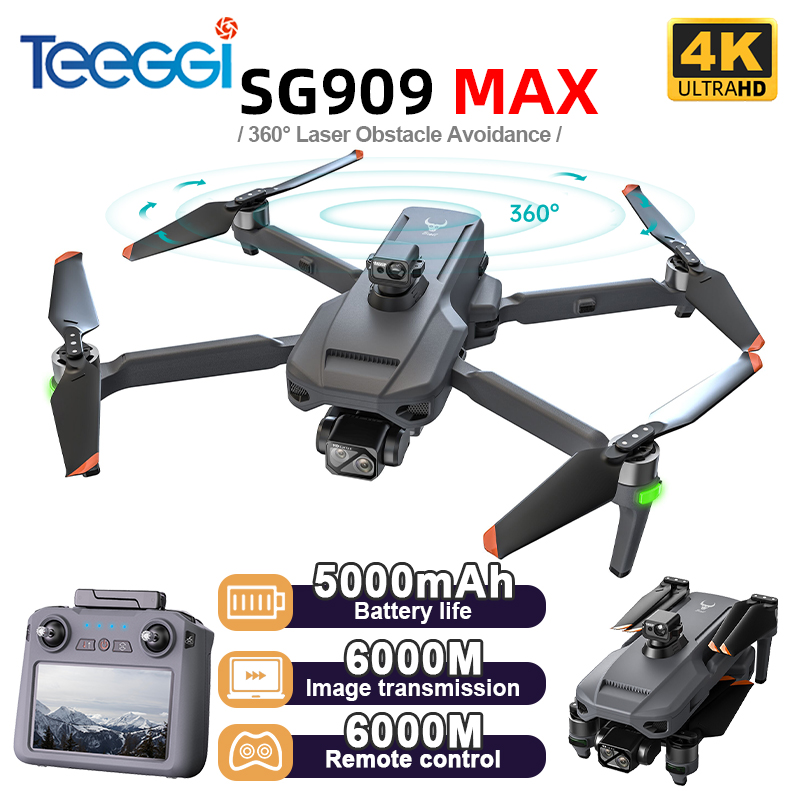 Teeggi SG909 MAX GPS Drone con - Drone Gimbal 3 Axis reseña y precio