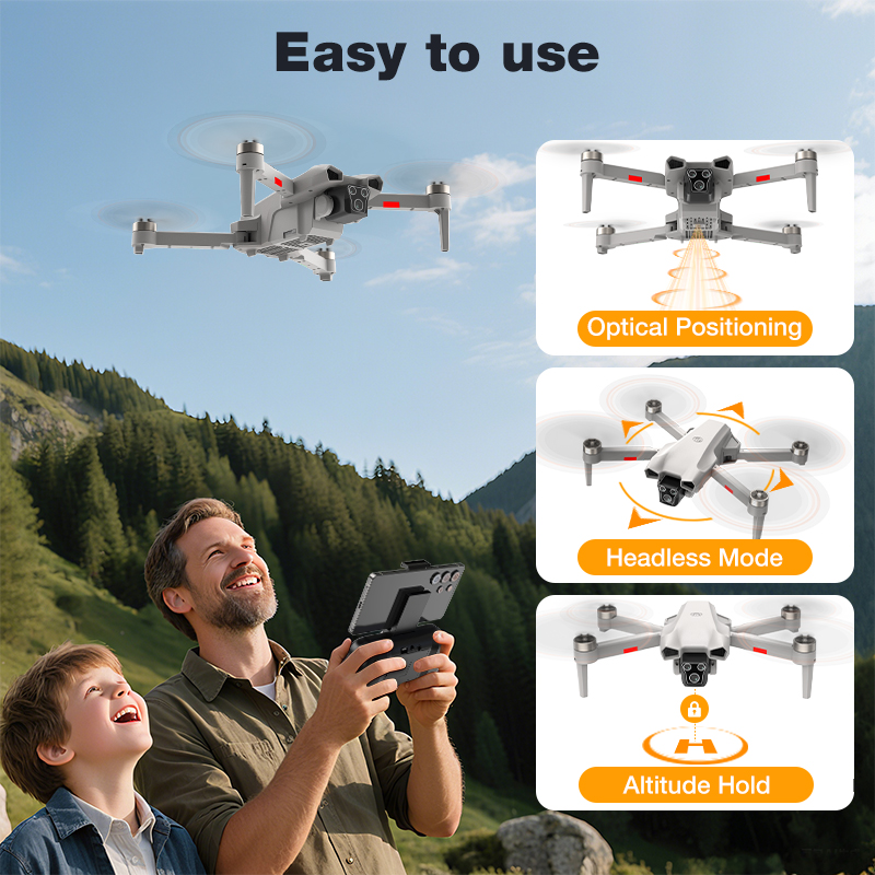 NUEVO Dron L017 Pro con Motor  - Drone Gimbal 3 Axis reseña y precio