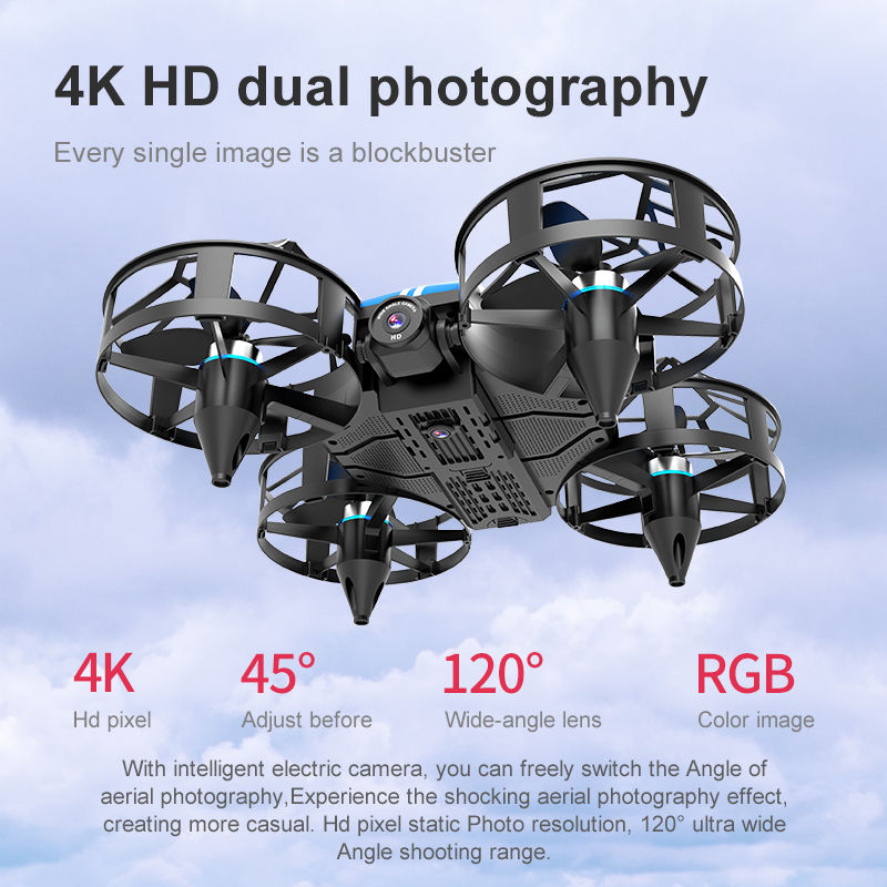 Nuevo Mini Drone 812PRO profes - Drone Gimbal 2 Axis reseña y precio